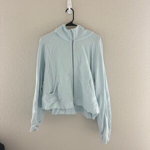 lululemon athletica Pastel Blue Scuba Hoodie Full-Zip